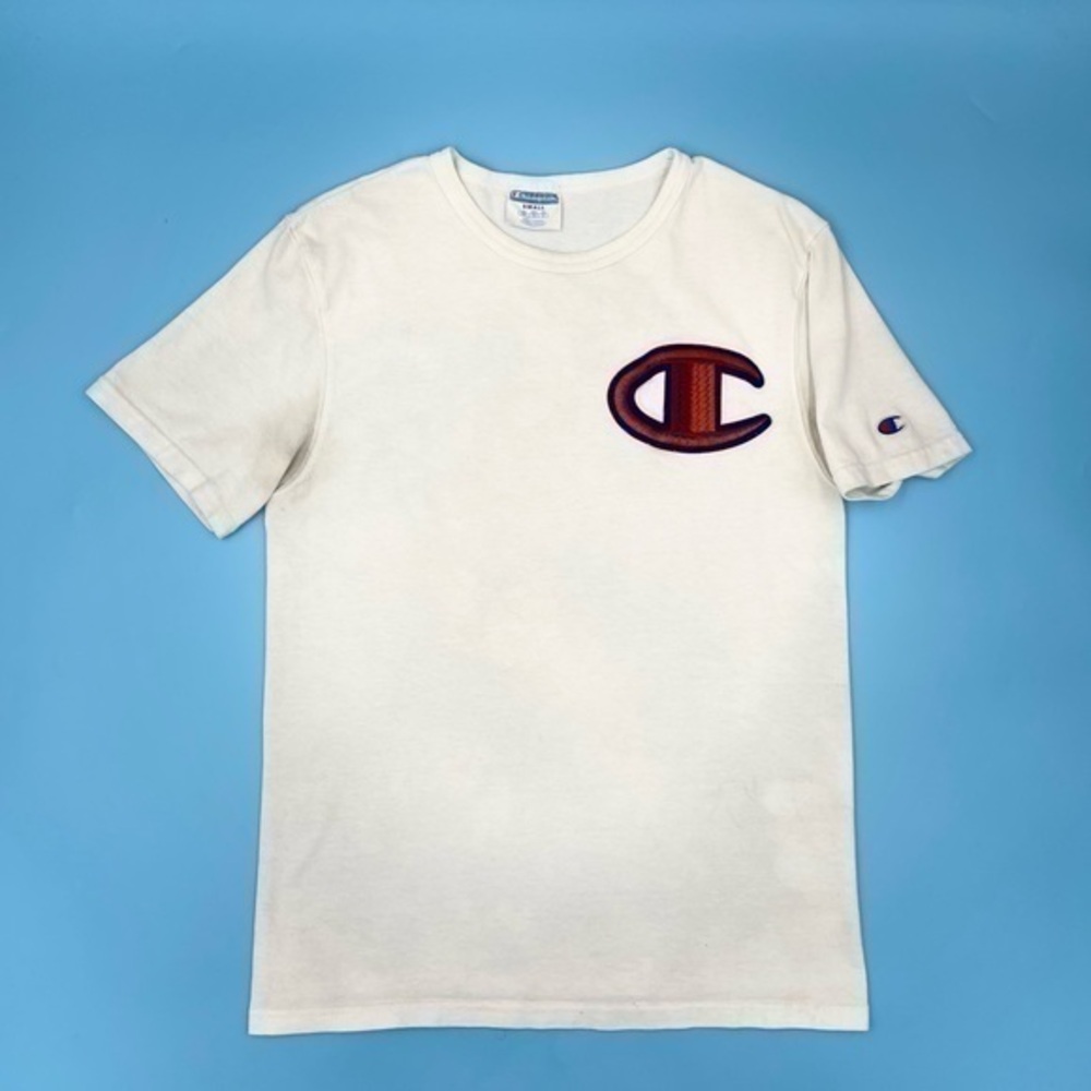 Vintage 90’s CHAMPION Embroidered Tee - Picture 1 of 3